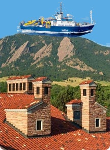 Illustration of the ancient Colorado Sea