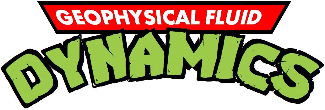 Geophysical fluid dynamics illustration